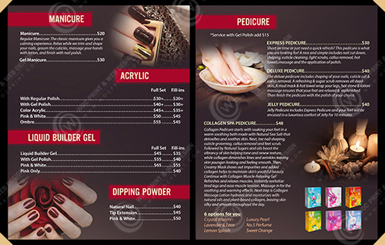 MN-99B - Clear Cover Menus 4 view