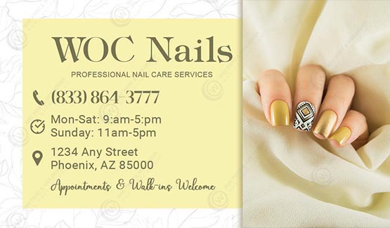 BC-405 - Business Cards