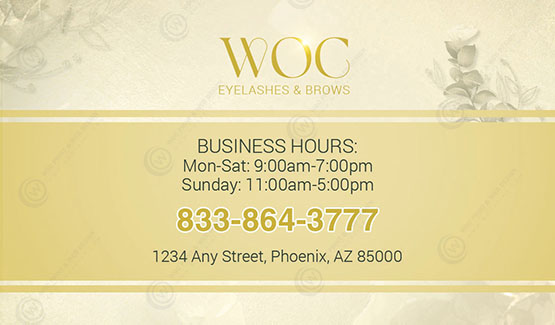 BA-408 - Business Cards