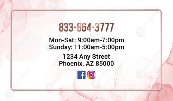 BA-411 - Business Cards