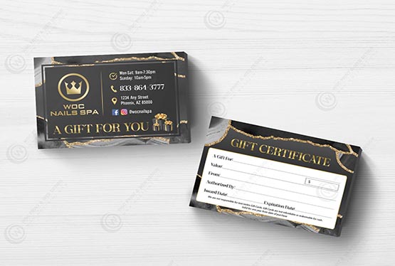 nails-salon-standard-gift-certificates-sgc-30 - Standard Gift Certificates - WOC print