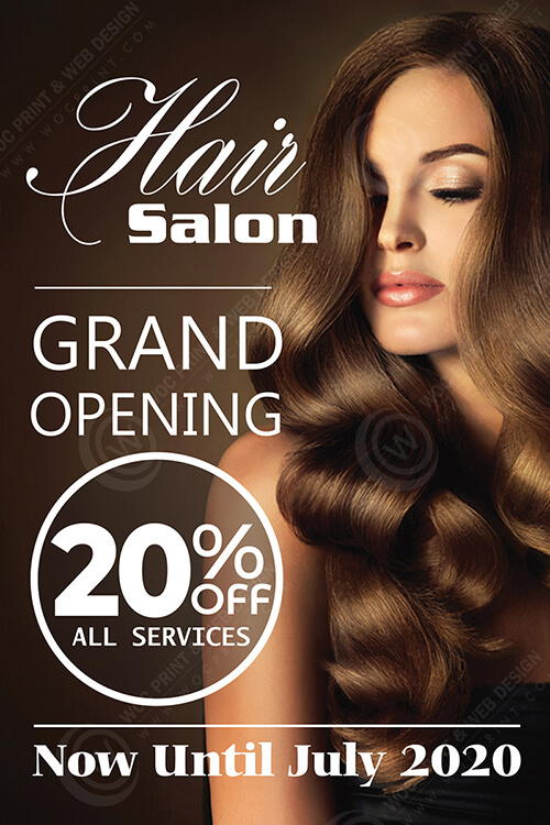 HWD-01 - Window Decals For Hair