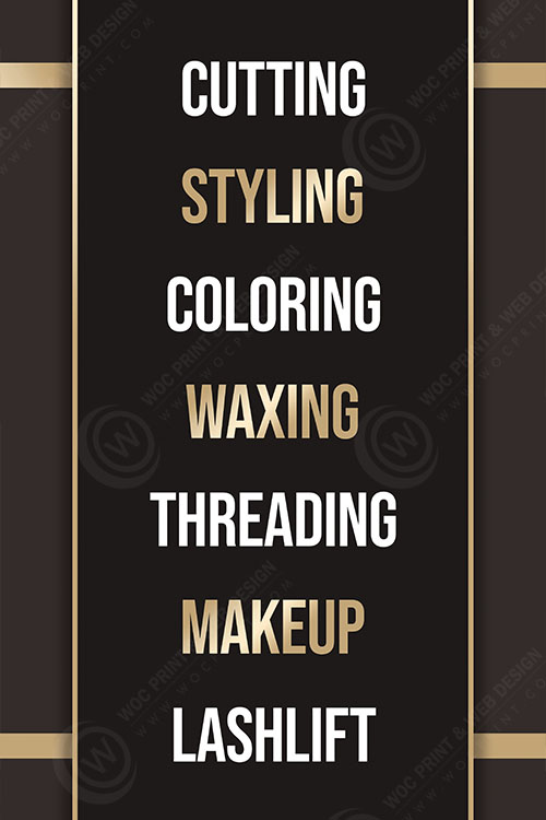 HWD-24 - Window Decals For Hair