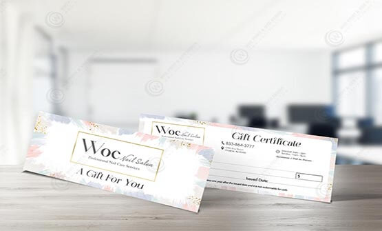 nails-salon-gift-certificates-gc-33 - Regular Gift Certificates - WOC print