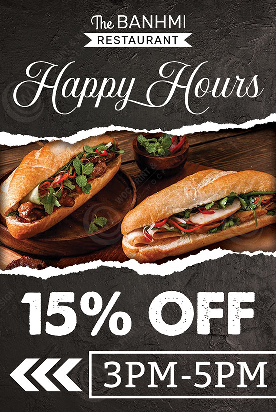 AFS-510 - Restaurant A-Frame 24x36