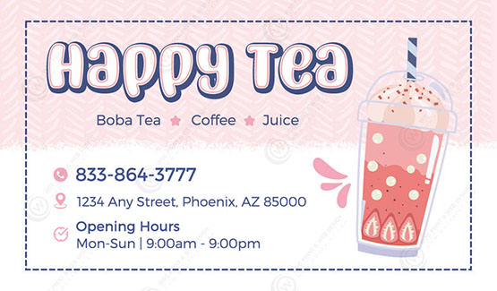 BC-528 - Restaurant Business Cards