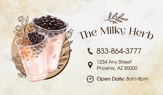 BC-535 - Restaurant Business Cards