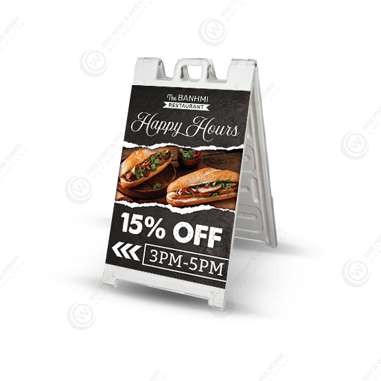 restaurant-a-frame-signs-afs-510 - Restaurant A-Frame 24x36 - WOC print
