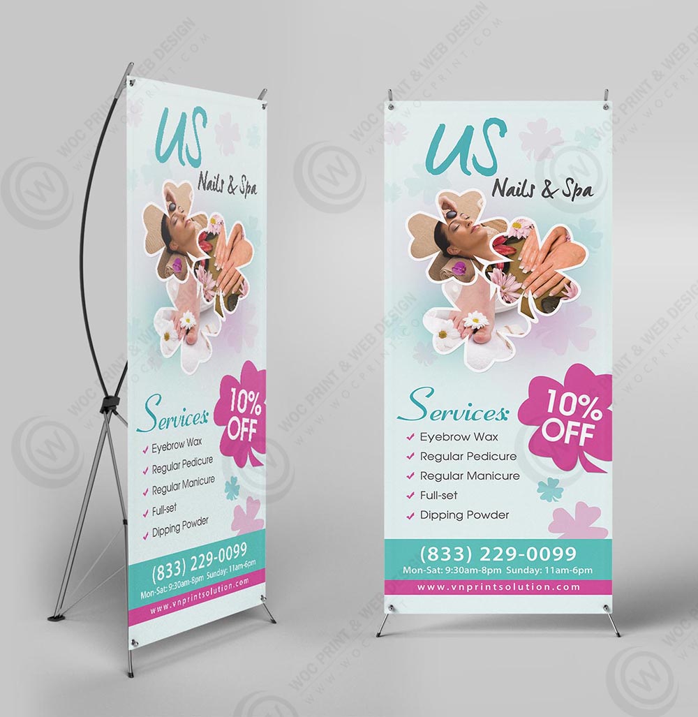 nails-salon-x-style-banners-xbn-05 - X-style Banners - WOC print