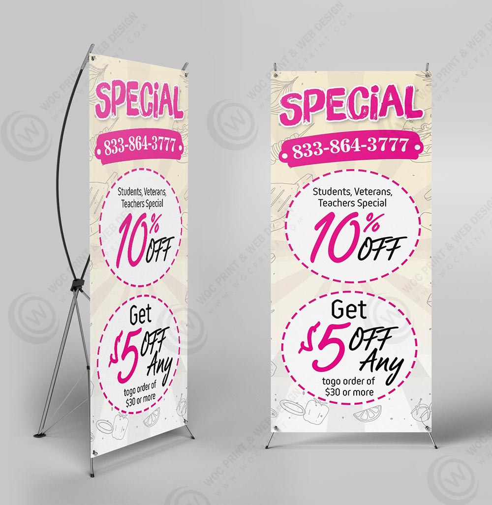 restaurant-x-style-banners-xbn-501 - Restaurant X-style Banners - WOC print