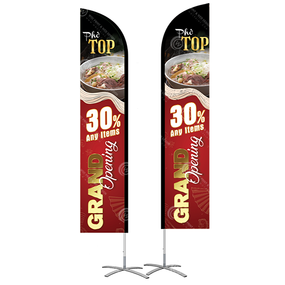 FB-503 - Restaurant Flag Banners
