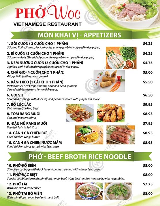 RLMN-01 - Lamination Menus