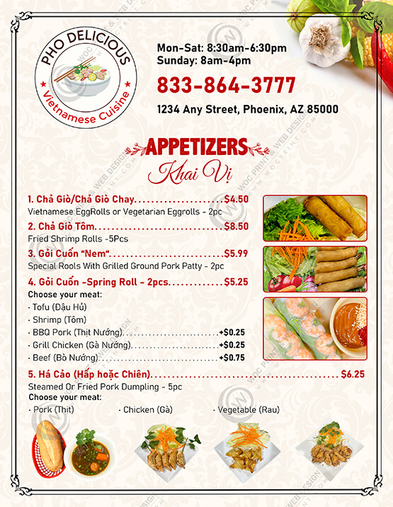 RLMN-10 - Lamination Menus