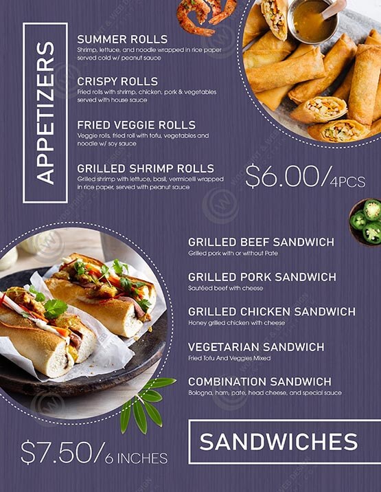 LMN-513-Back - Lamination Menus