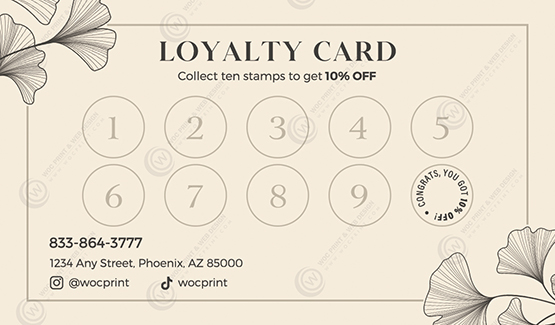 BA-437 - Business Cards