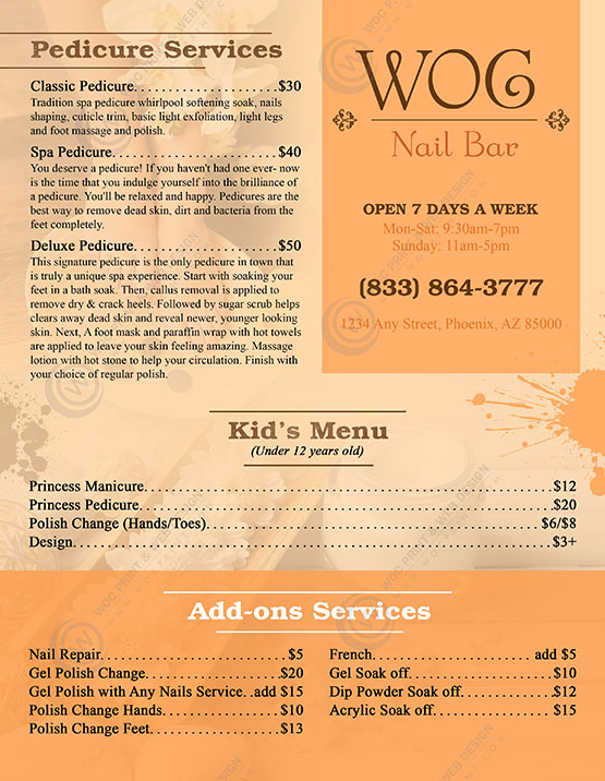 LMN-100 - Lamination Menus