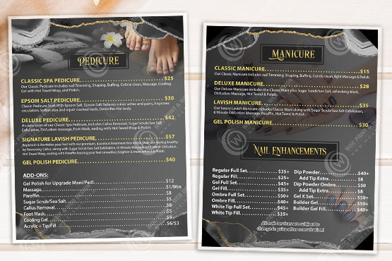 lamination-menus-lm-118 - Lamination Menus - WOC print