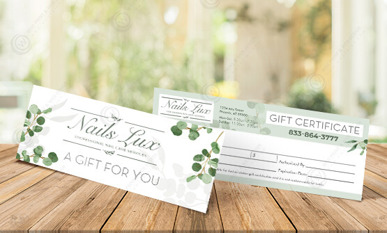 nails-salon-gift-certificates-gc-40 - Regular Gift Certificates - WOC print