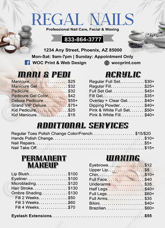 nails-salon-poster-pricelists-pp-80 - Pricelists - WOC print