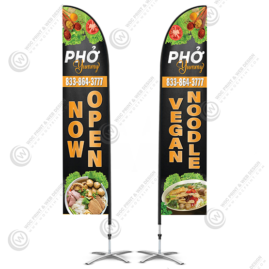 FB-505 - Restaurant Flag Banners