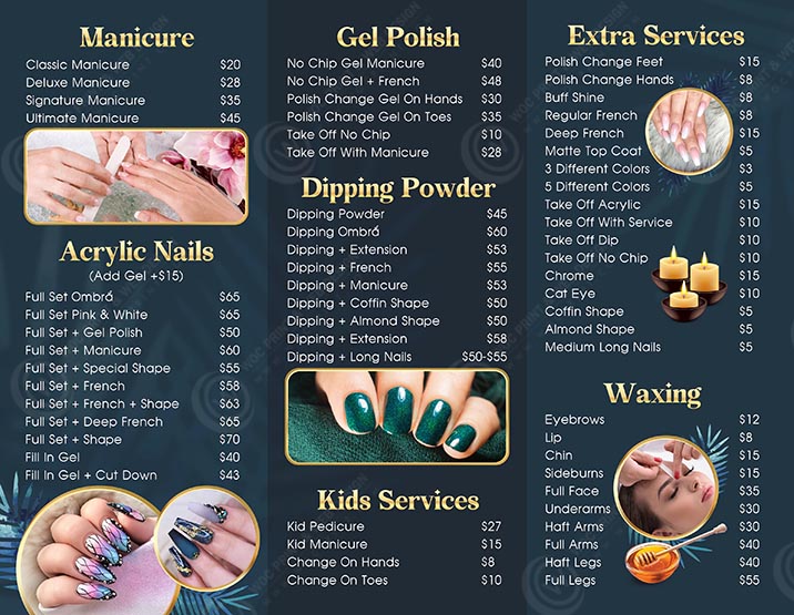 LMN-145-Back - Lamination Menus