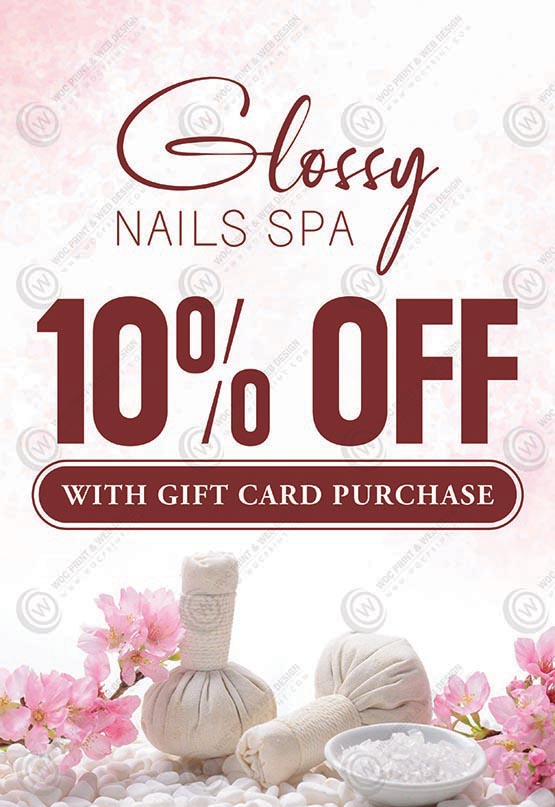 TTB-1002 - Tabletop Banner For Hair