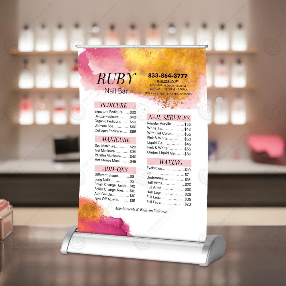 nails-salon-table-top-menu-ttb-04 - Tabletop Banner - WOC print