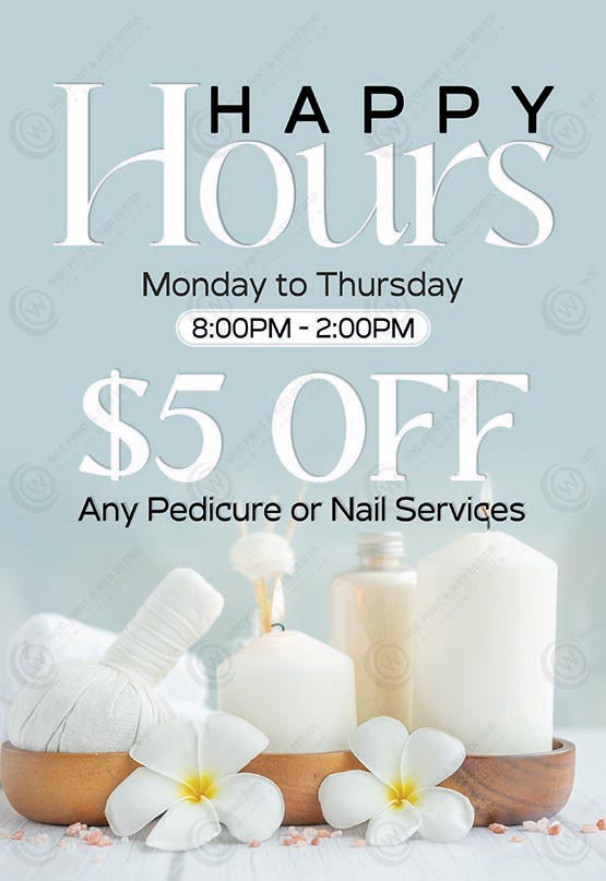 TTB-1011 - Tabletop Banner For Hair