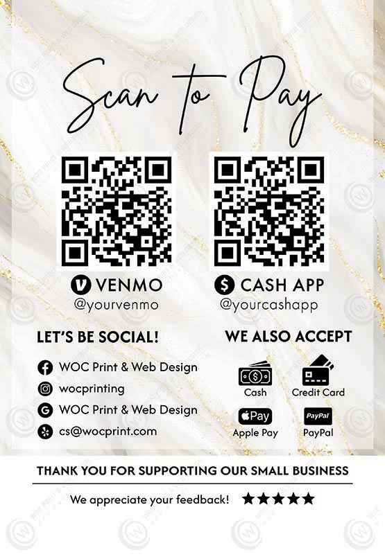 TTB-1013 - Tabletop Banner For Hair