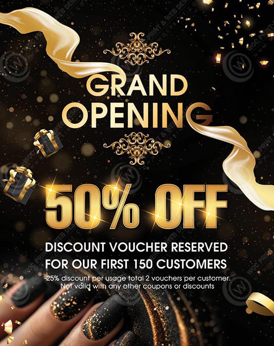 TTM-1001 - Tabletop Menu For Hair