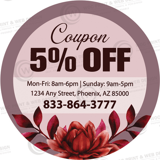 SCBC-02B - Circle Business Card