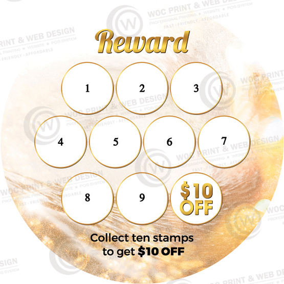 SCBC-03B - Circle Business Card