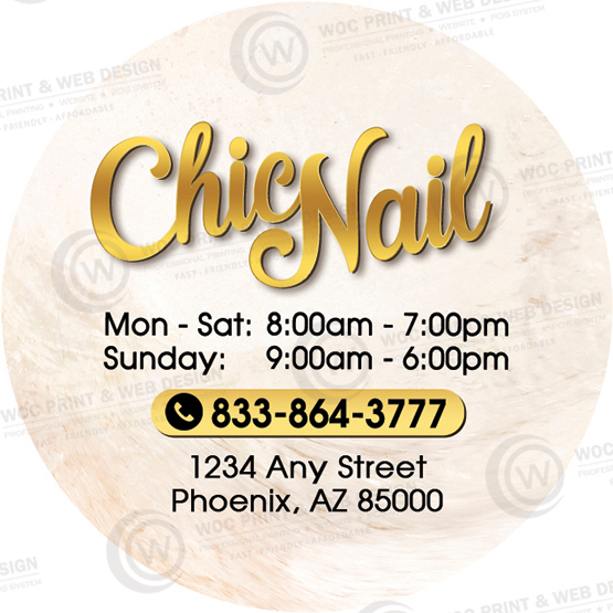 SCBC-03 - Circle Business Card