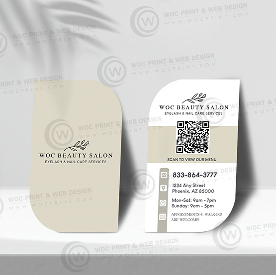 nails-salon-leaf-business-card-slbc-13 - Leaf Business Card - WOC print