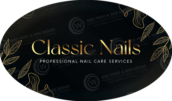 SOBC-02 - Oval Business Card