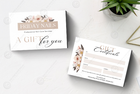 nails-salon-standard-gift-certificates-sgc-31 - Standard Gift Certificates - WOC print