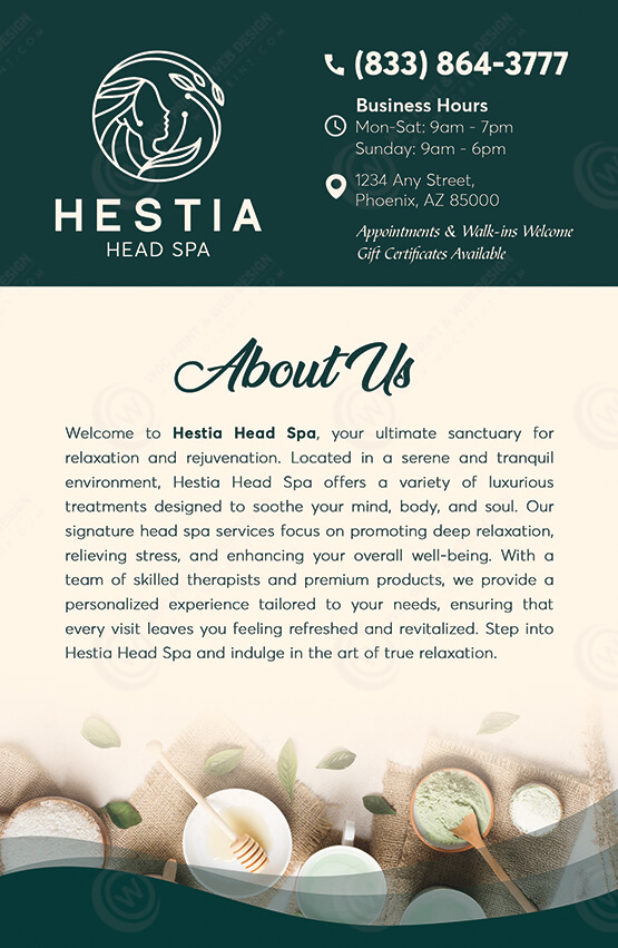 ZFL-01B - Head Spa Flyers