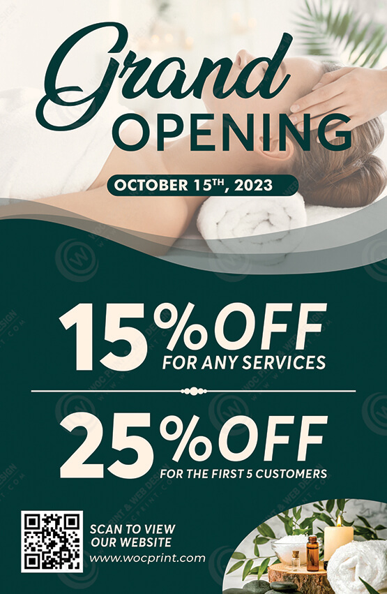 ZFL-01 - Head Spa Flyers