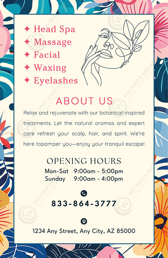 ZFL-02B - Head Spa Flyers