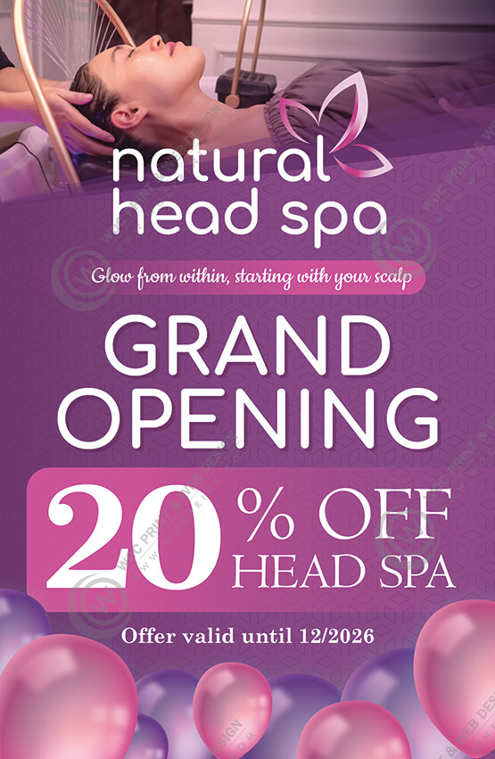 ZFL-04 - Head Spa Flyers