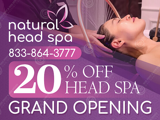 ZYS-04 - Head Spa Yard-Signs