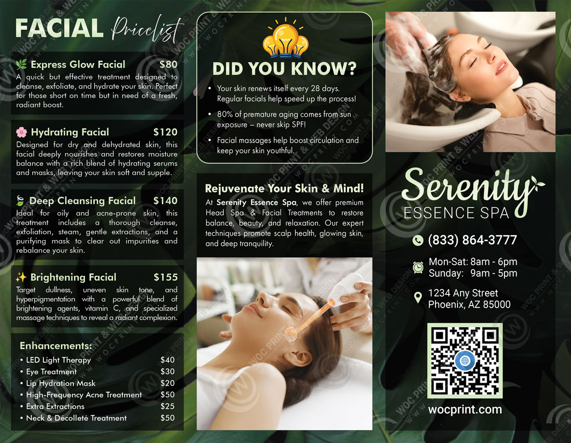 ZBR-06 - Head Spa Brochures