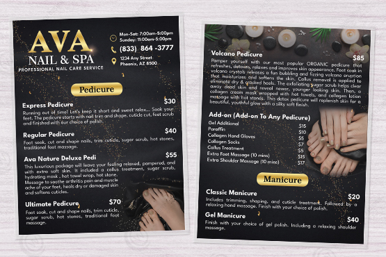 LMN-155 - Lamination Menus - WOC Print