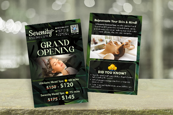 head-spa-flyers-zfl-06 - Head Spa Flyers - WOC print