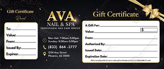 PGC-148B - Premium Gift Certificates