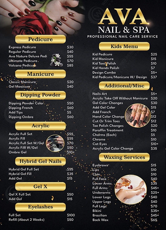 nails-salon-poster-pricelists-pp-87 - Pricelists - WOC print