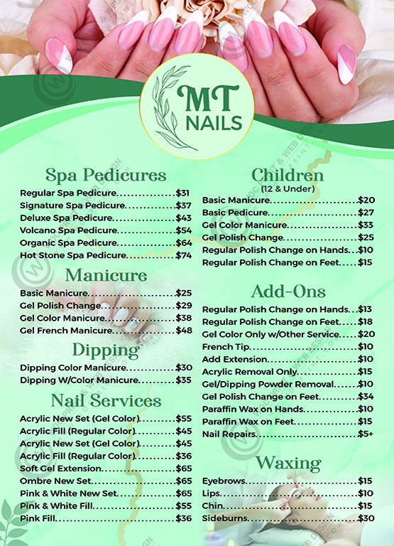 nails-salon-poster-pricelists-pp-88 - Pricelists - WOC print