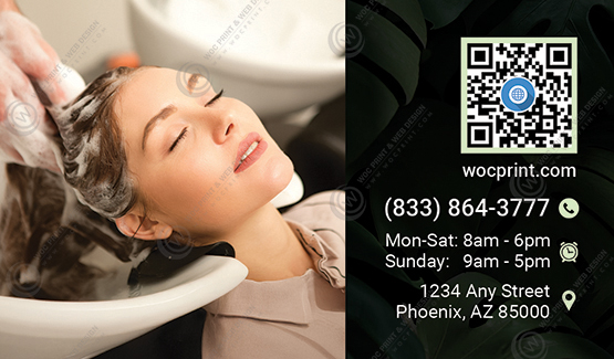 ZBA-06 - Head Spa Business Cards