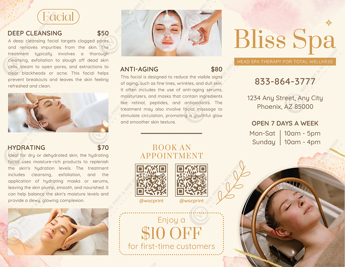 ZBR-05 - Head Spa Brochures