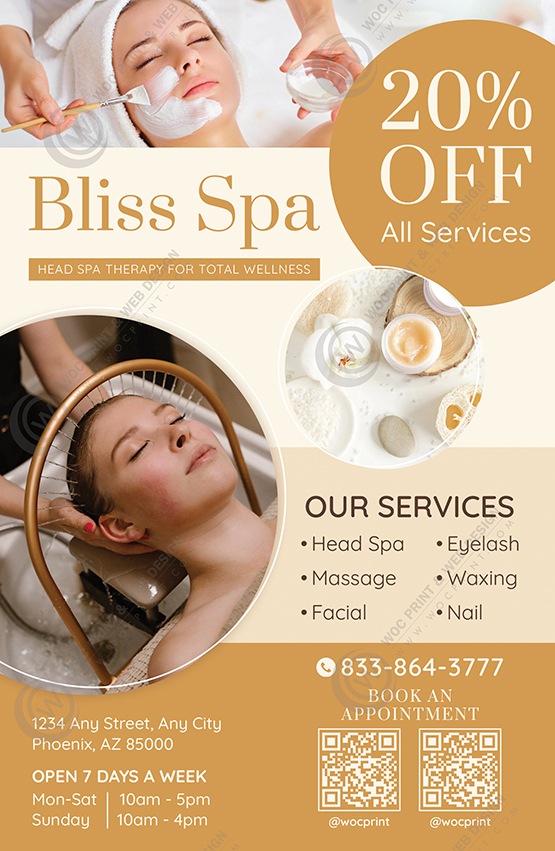 ZFL-05 - Head Spa Flyers